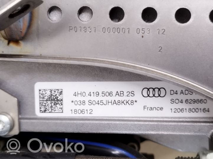 Audi A8 S8 D4 4H Vairo rato ašies komplektas 4H0419506AB2S