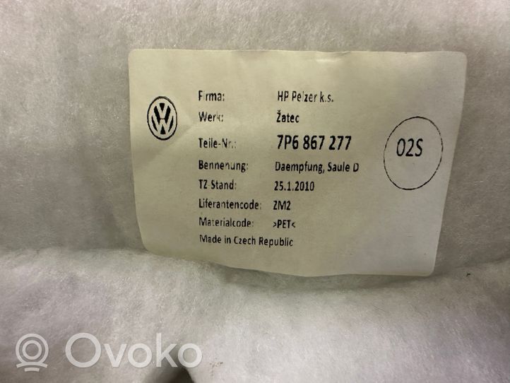 Volkswagen Touareg II Rivestimento montante (D) (superiore) 7P6867246