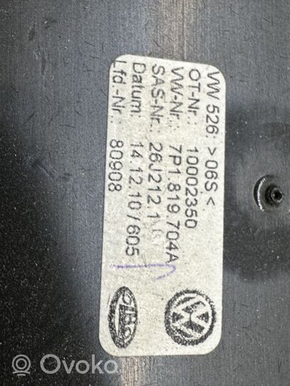 Volkswagen Touareg II Panneau de garniture tableau de bord 7P1857226