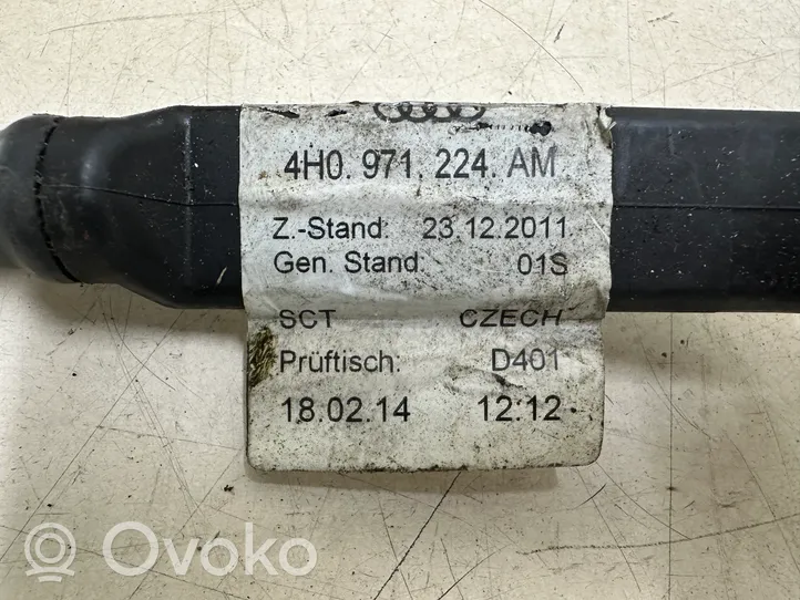 Audi A8 S8 D4 4H Kabel Anlasser 4H0971224AM