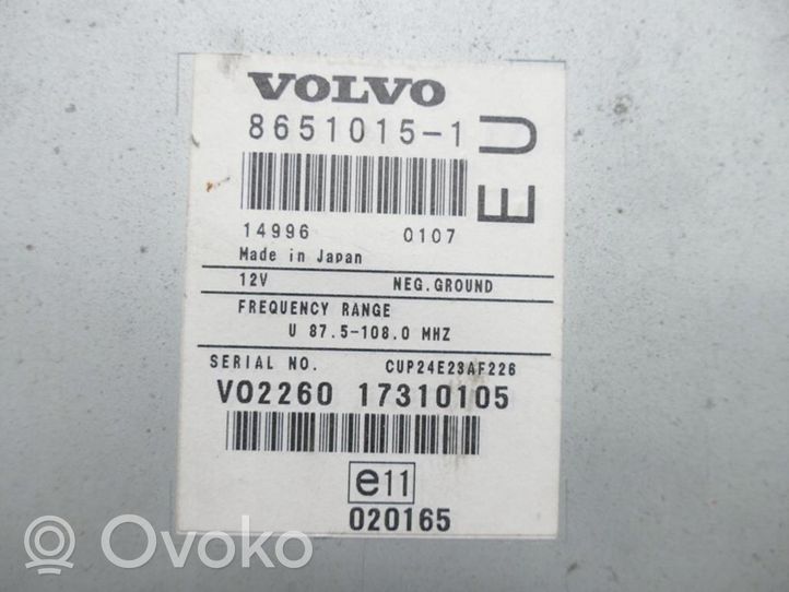 Volvo S70  V70  V70 XC GPS navigation control unit/module 9475290