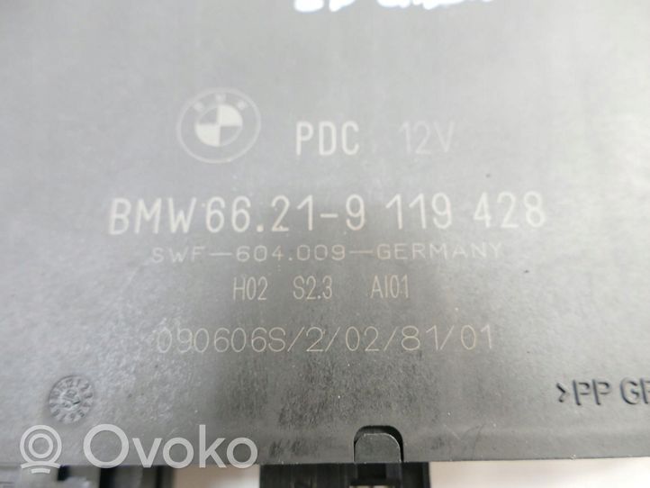 BMW 3 E46 Pysäköintitutkan (PCD) ohjainlaite/moduuli 9119428