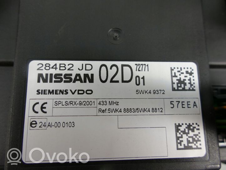 Nissan Qashqai Module confort 284B2JD02D