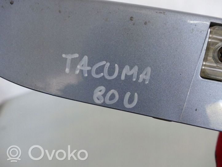 Chevrolet Tacuma Éclairage de plaque d'immatriculation 96310352