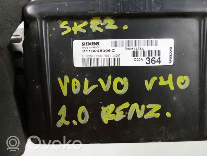Volvo S40, V40 Calculateur moteur ECU S118245006C