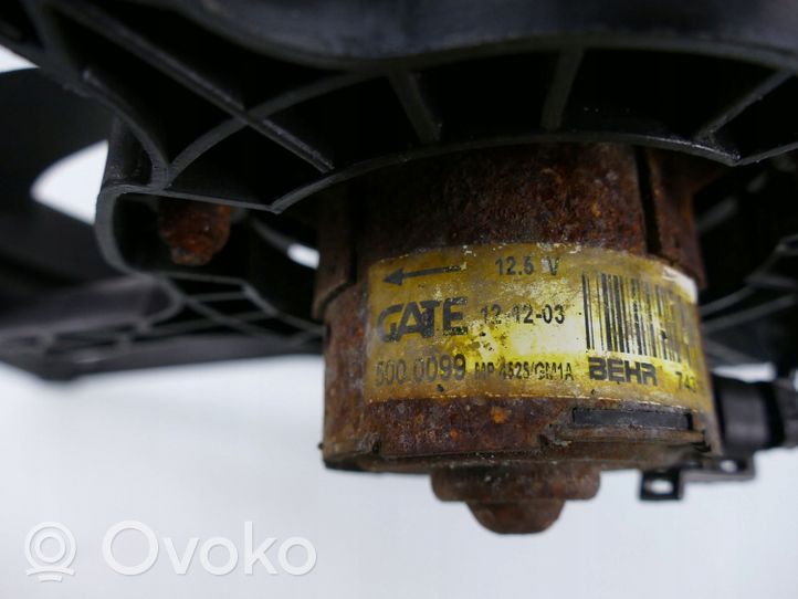 Opel Corsa C Elektryczny wentylator chłodnicy 24445189