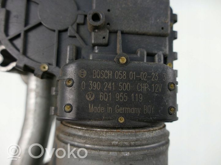 Skoda Fabia Mk1 (6Y) Mechanizm i silniczek wycieraczek szyby przedniej / czołowej 6Q1955119