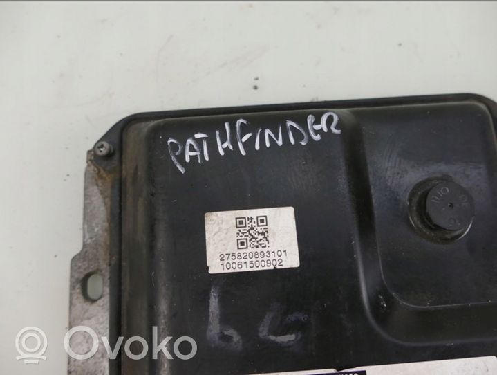 Nissan Pathfinder R51 Unité de commande, module ECU de moteur 237105X05C