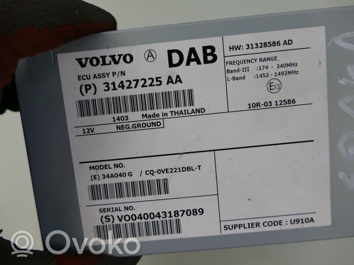 Volvo V40 Altre centraline/moduli 31427225