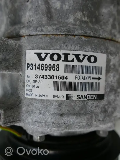 Volvo XC60 Gaisa kondicioniera kompresors (sūknis) P31469968