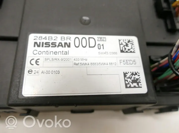 Nissan Qashqai Sterownik / Moduł komfortu 284B2BR00D