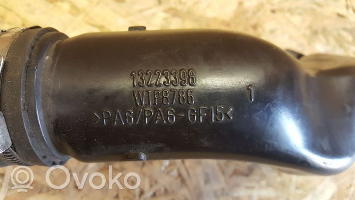 Opel Zafira B Välijäähdyttimen letku 13223398