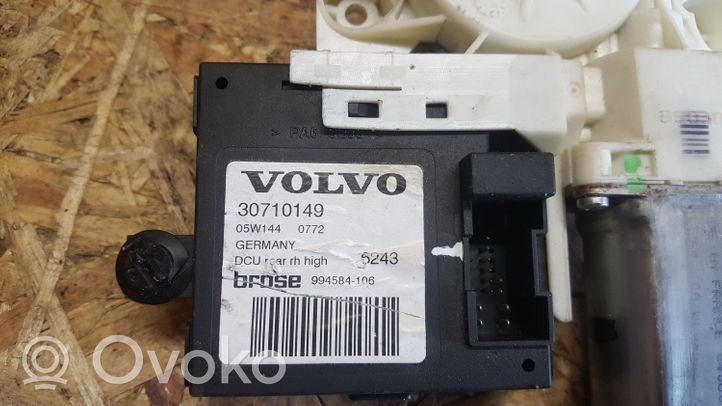 Volvo V50 Silniczek podnoszenia szyby drzwi tylnych 30710149