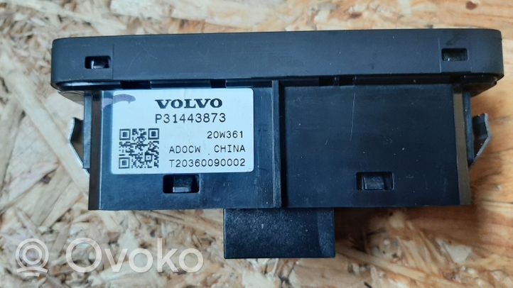 Volvo XC40 Interrupteur d'ouverture de coffre P31443873