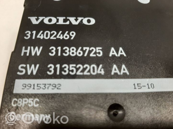 Volvo V70 Takaluukun/tavaratilan ohjainlaite/moduuli 31402469