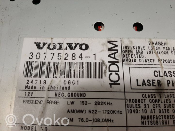 Volvo V50 Navigation unit CD/DVD player 30775284