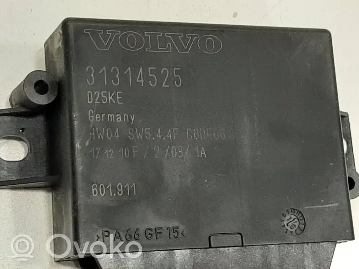 Volvo V60 Unité de commande, module PDC aide au stationnement 31314525