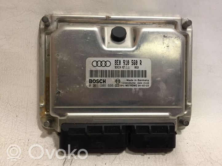 Audi A4 S4 B6 8E 8H Calculateur moteur ECU 8E0910560R