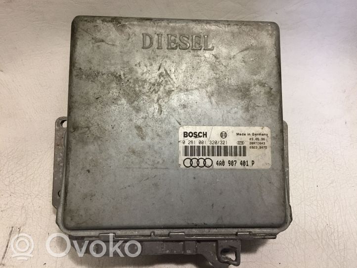 Audi A6 S6 C4 4A Variklio valdymo blokas 4A0907401P