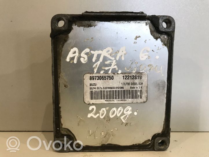 Opel Astra G Calculateur moteur ECU 12212819