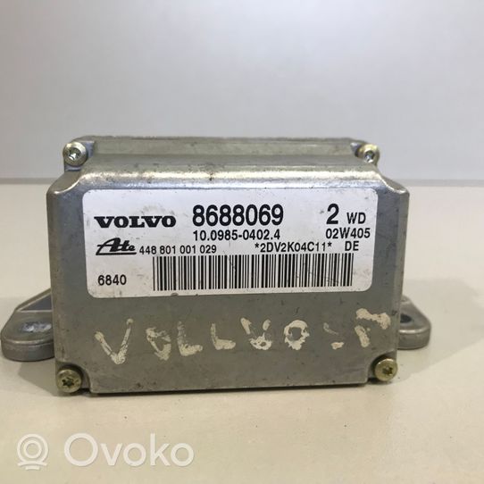 Volvo S60 Capteur de vitesse de lacet d'accélération ESP 8688069