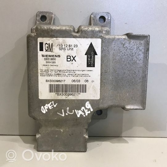 Opel Vectra C Sterownik / Moduł Airbag 13126123