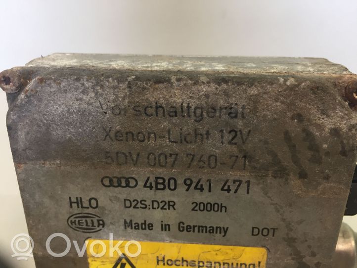 Audi A6 S6 C5 4B Module de ballast de phare Xenon 4B0941471