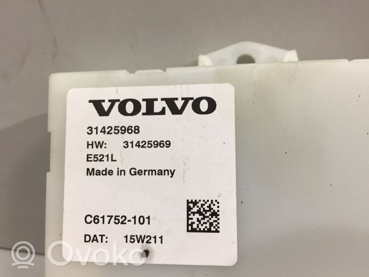 Volvo XC60 Bagāžnieka pārsega vadības bloks 31425968