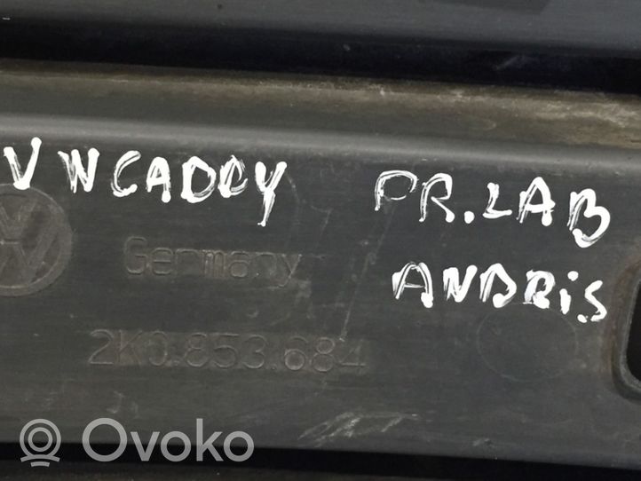 Volkswagen Caddy Kratka dolna zderzaka przedniego 2K0853684