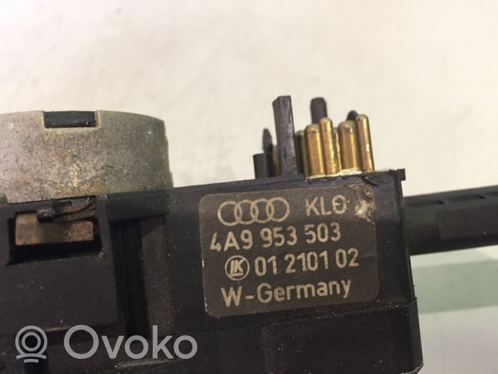 Audi 100 S4 C4 Pyyhkimen/suuntavilkun vipukytkin 443953513H