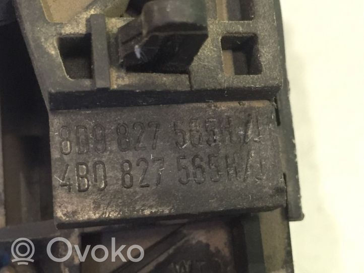 Audi A6 S6 C5 4B Support extérieur, poignée de porte de hayon 4B0827565H