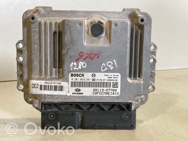 Hyundai i30 Calculateur moteur ECU 0281014281