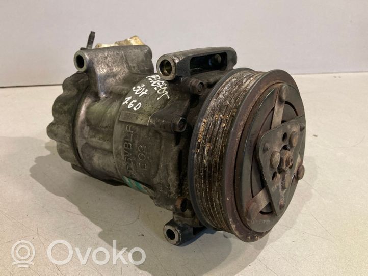 Peugeot 307 Ilmastointilaitteen kompressorin pumppu (A/C) 9655191580