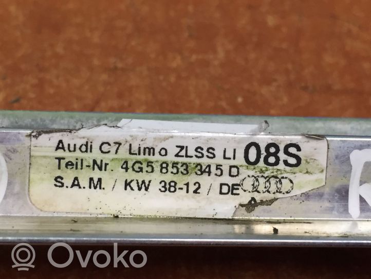 Audi A6 C7 Galinio šoninio stiklo apdaila 4G5853345D