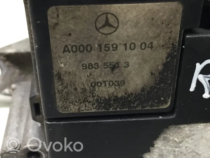 Mercedes-Benz E W211 Liquide de refroidissement module chauffage A0001591004