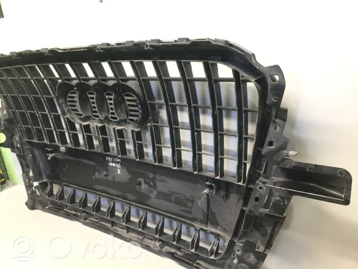 Audi Q5 SQ5 Maskownica / Grill / Atrapa górna chłodnicy 8R0853651R