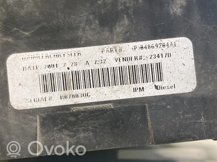 Chrysler Voyager Ramka / Moduł bezpieczników 04869204AL