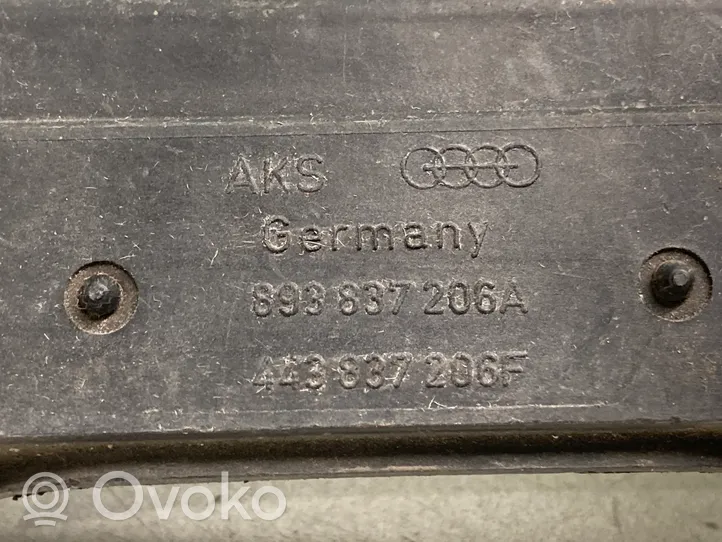 Audi 80 90 B3 Išorinė atidarymo rankena galinių durų 893837206A