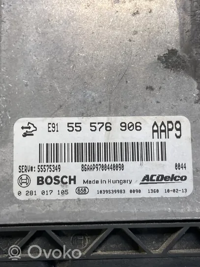 Opel Insignia A Calculateur moteur ECU 55576906
