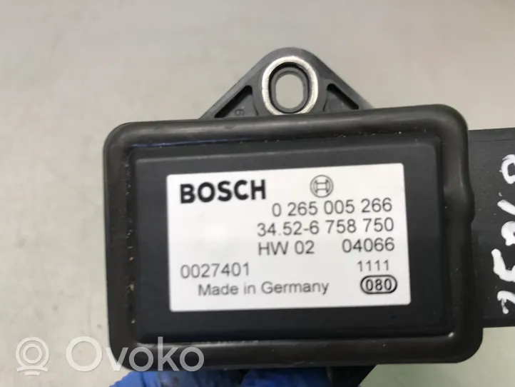 BMW 5 E60 E61 Sensore di imbardata accelerazione ESP 34526758750