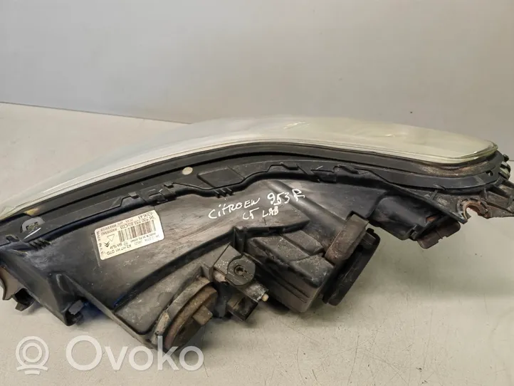 Citroen C5 Lampa przednia 9650055880