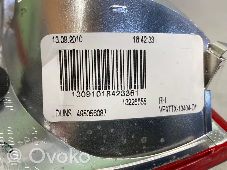 Opel Insignia A Aizmugurējais lukturis virsbūvē 13226855