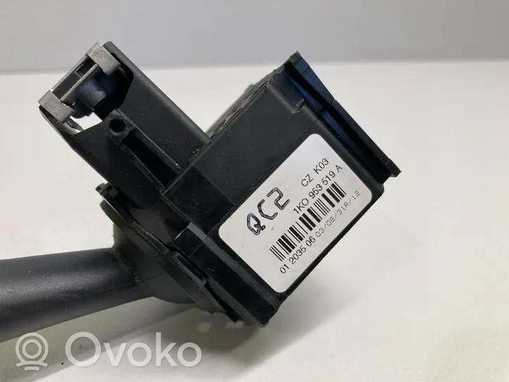 Volkswagen Touran I Wiper control stalk 1K0953519A