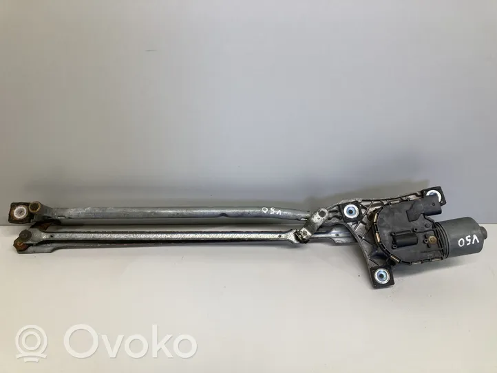 Volvo V50 Mechanizm i silniczek wycieraczek szyby przedniej / czołowej 0390241924