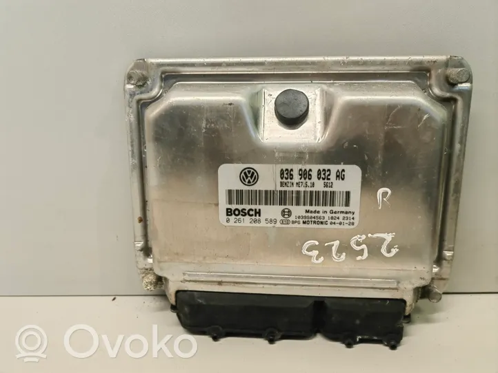 Volkswagen Golf V Sterownik / Moduł ECU 036906032AG