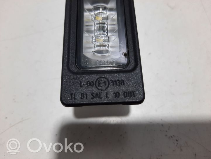 Audi Q5 SQ5 Lampa oświetlenia tylnej tablicy rejestracyjnej 4C0943021