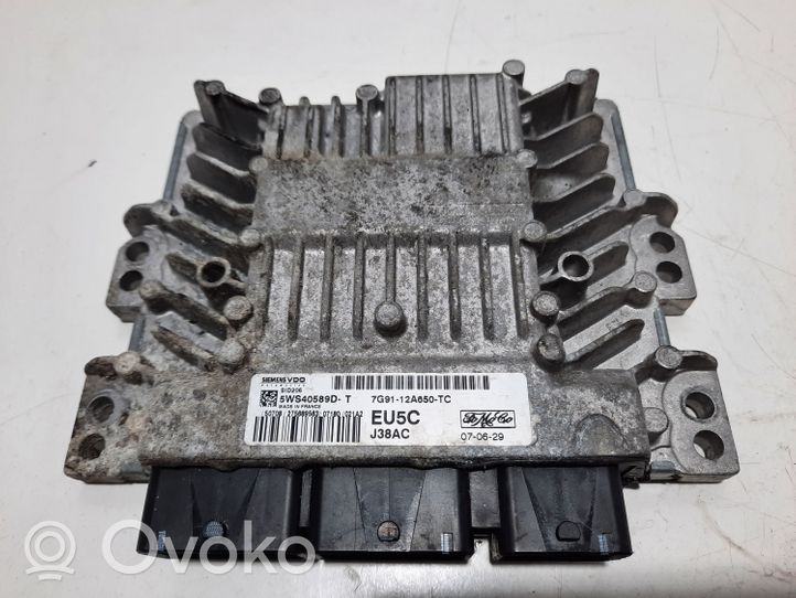 Ford Galaxy Dzinēja vadības bloks 7G9112A650TC