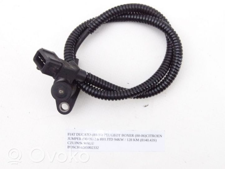 Fiat Ducato Crankshaft position sensor 0281002332