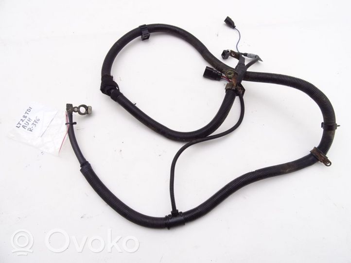 Volkswagen II LT Negative earth cable (battery) 2D0971228N