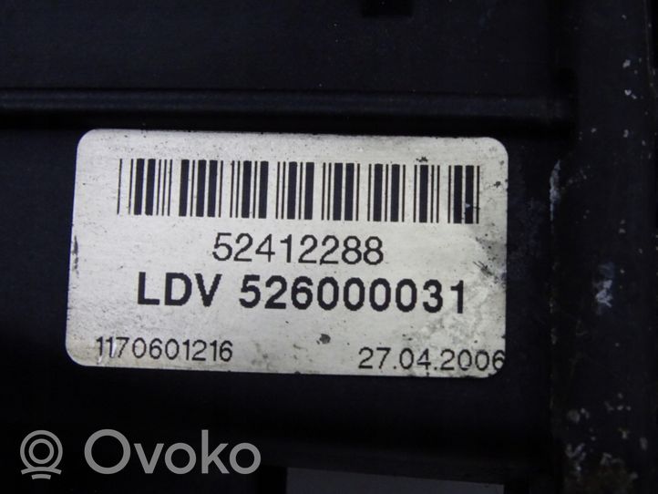 LDV Maxus Refroidisseur intermédiaire 52412288 